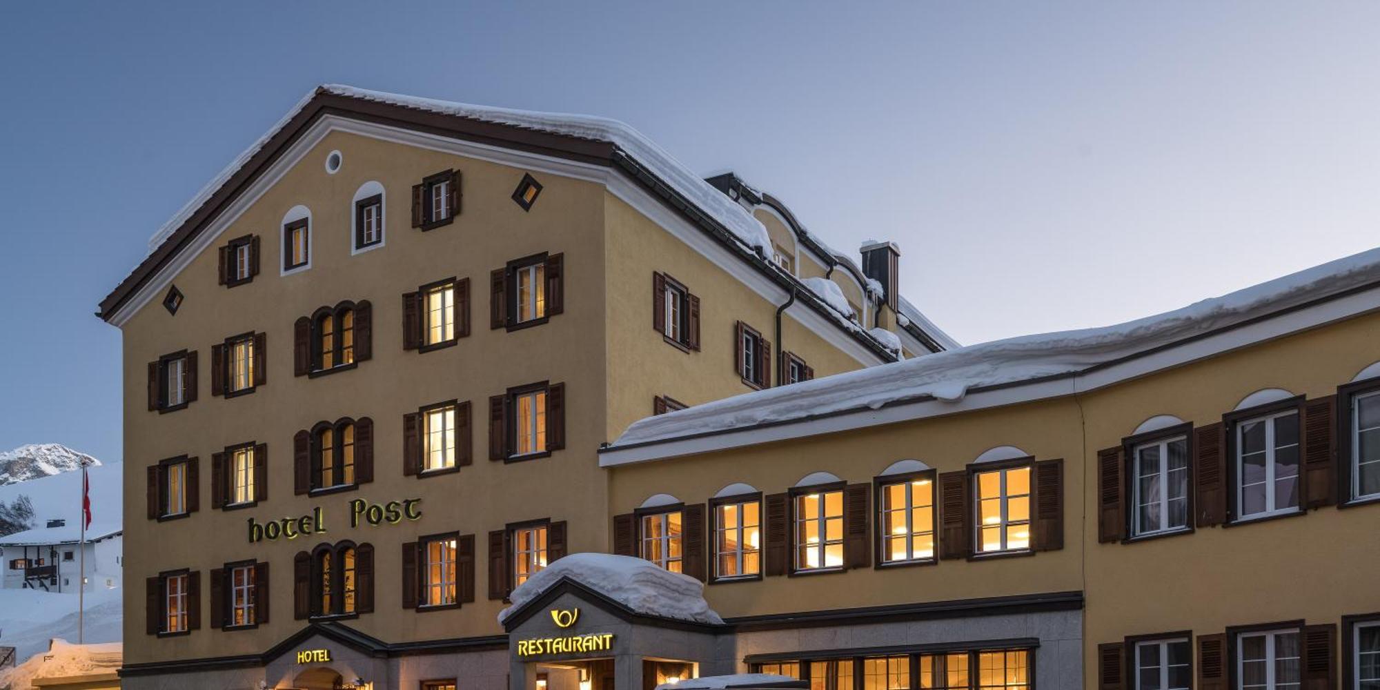 Hotel Post بيفيو المظهر الخارجي الصورة
